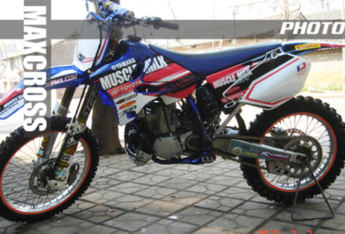 YAMAHA YZ125 YZ250 2002-2014 MUSCLE MILK STYLE